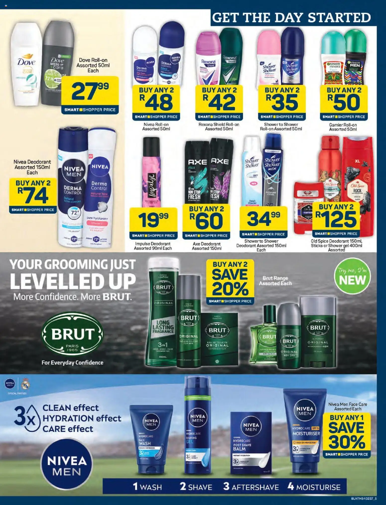 New Pick n Pay catalogue – valid from 24.04.2026 | Page: 5 | Products: Shower, Fragrance, Eau de toilette, Shower gel