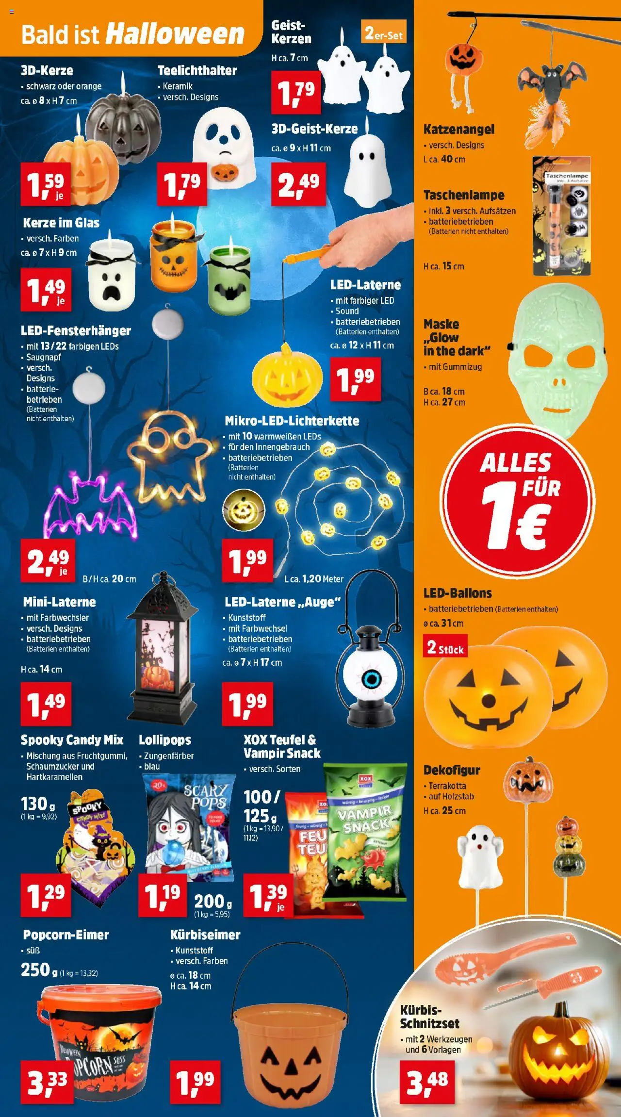 Thomas Philipps Flugblatt gültig ab 29.09.2025 | Seite: 12 | Produkte: Kürbis, Batterie, Maske