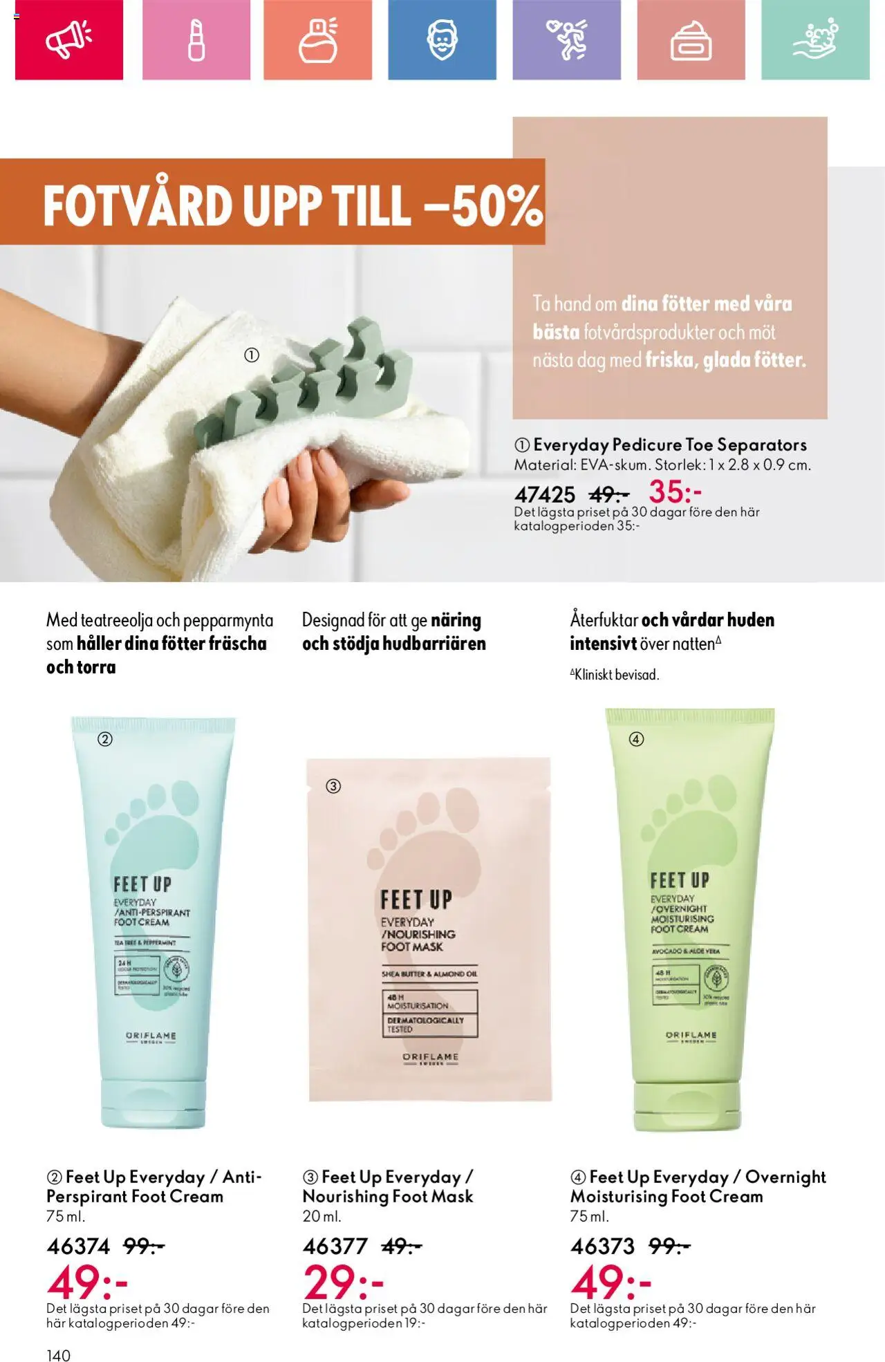 Oriflame reklamblad aktuell från 24.08.2025 | Sida: 140 | Produkter: Avocado, Mask, Antiperspirant