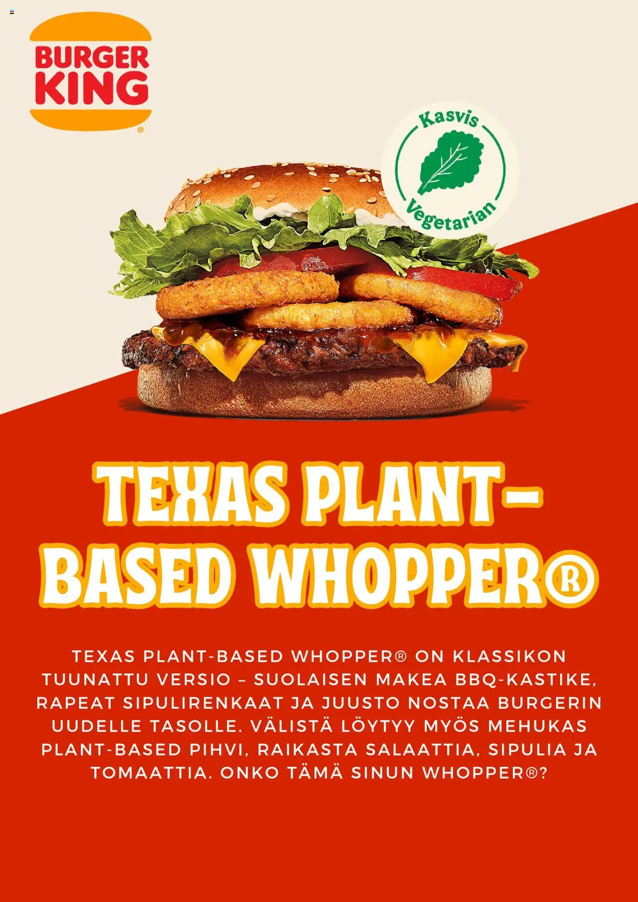 Burger King tarjoukset – voimassa 13.10.2025 alkaen | Sivu: 6 | Tuotteet: Juusto