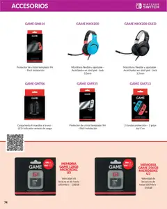 Vista previa Game folleto válido desde el 03.12.2025 | Página: 74 | Productos: Nintendo, Micrófono