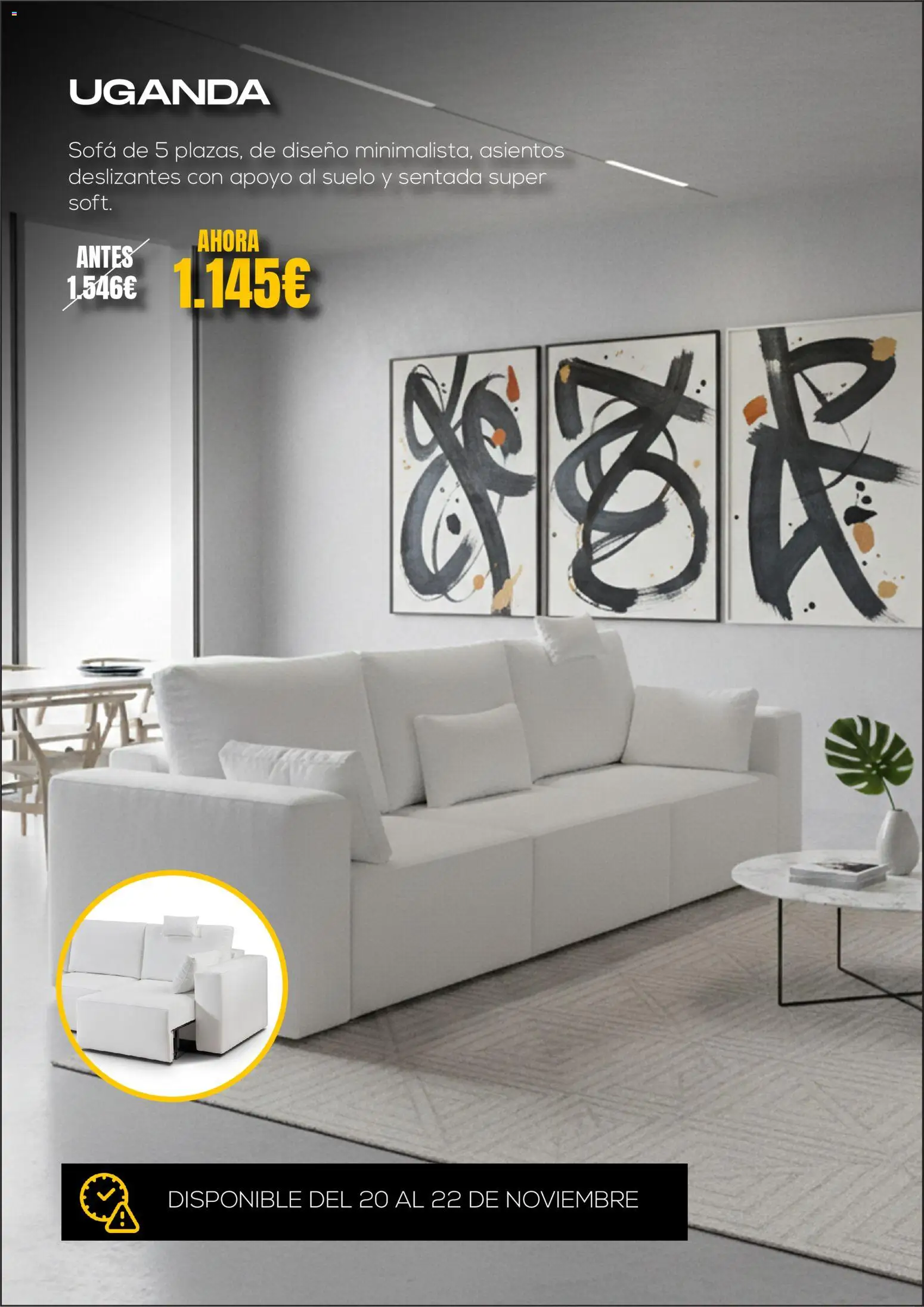 OKsofás Black Friday │ válido desde el 07.11.2025 | Página: 6 | Productos: Sofá