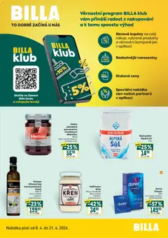 Náhled letáku Billa leták - Bonus club od 08.04.2026