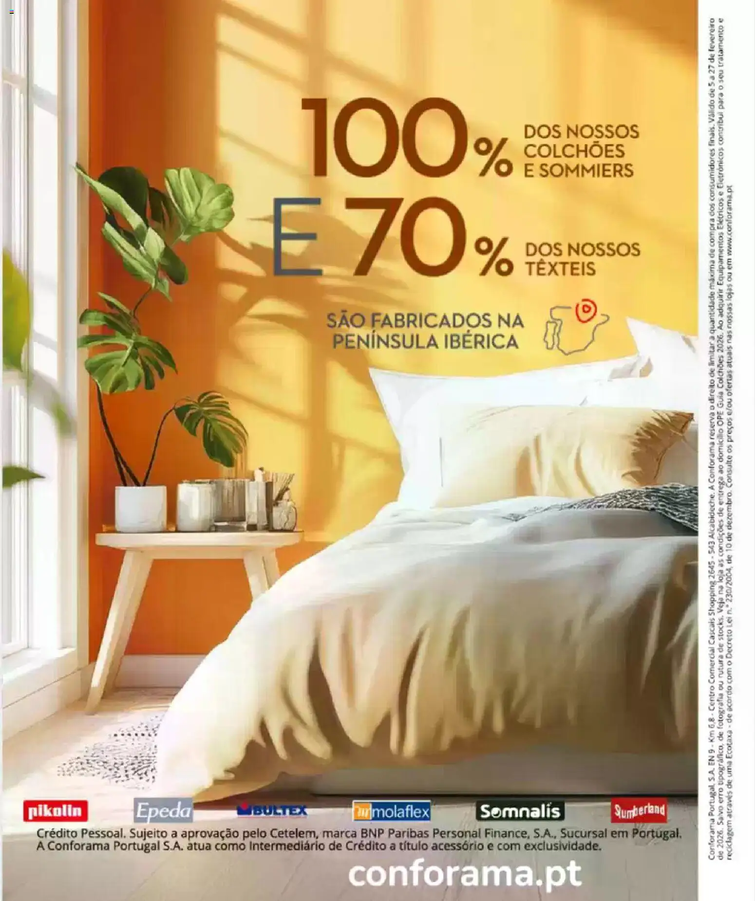 Conforama Camitis │ válido de 05.02.2026 | Página: 90 | Produtos: Colchões