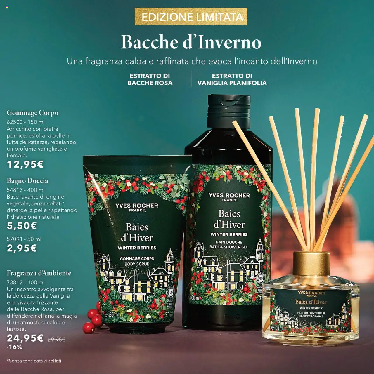 Volantino Yves Rocher del 17.10.2025 | Pagina: 4 | Prodotti: Scrub, Doccia, Profumo, Fragranza