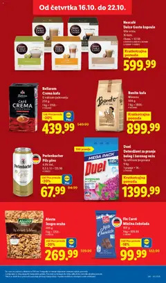 Bellarom Crema kafa, U vakuum pakovanju, 250 g, 1 kg = 1760.-, #7002903 - pregled Lidl kataloga - važi od 16.10.2025 | Strana: 13