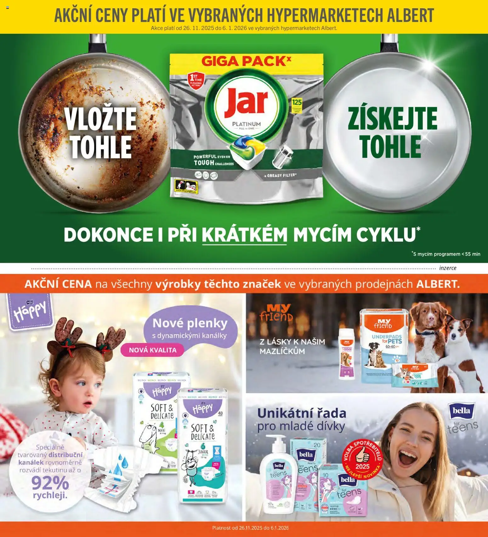 Albert magazín od 01.12.2025 | Strana: 87 | Produkty: Plenky