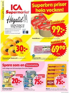 ICA Supermarket - Stockholm - Förhandsvisning av reklamblad från butik ICA Supermarket aktuell från 25.08.2025