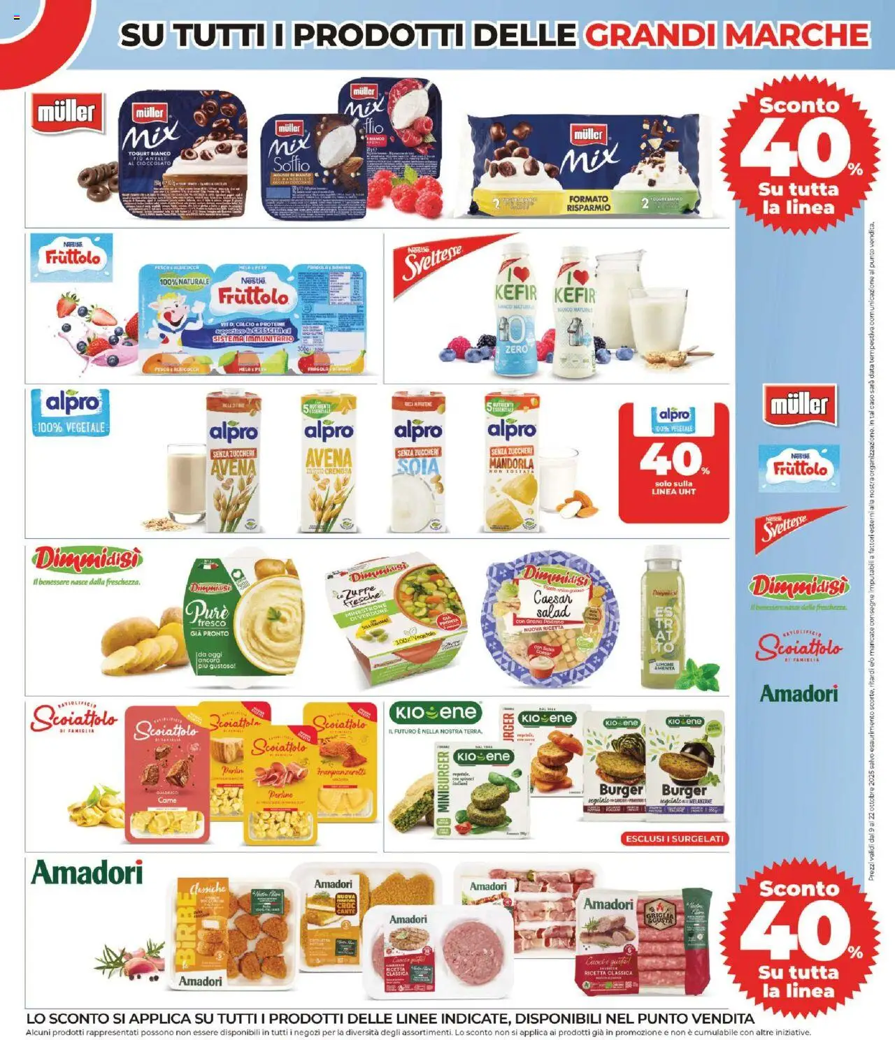 Volantino COOP del 09.10.2025 | Pagina: 3 | Prodotti: Yogurt, Cioccolato, Verdure, Pesca