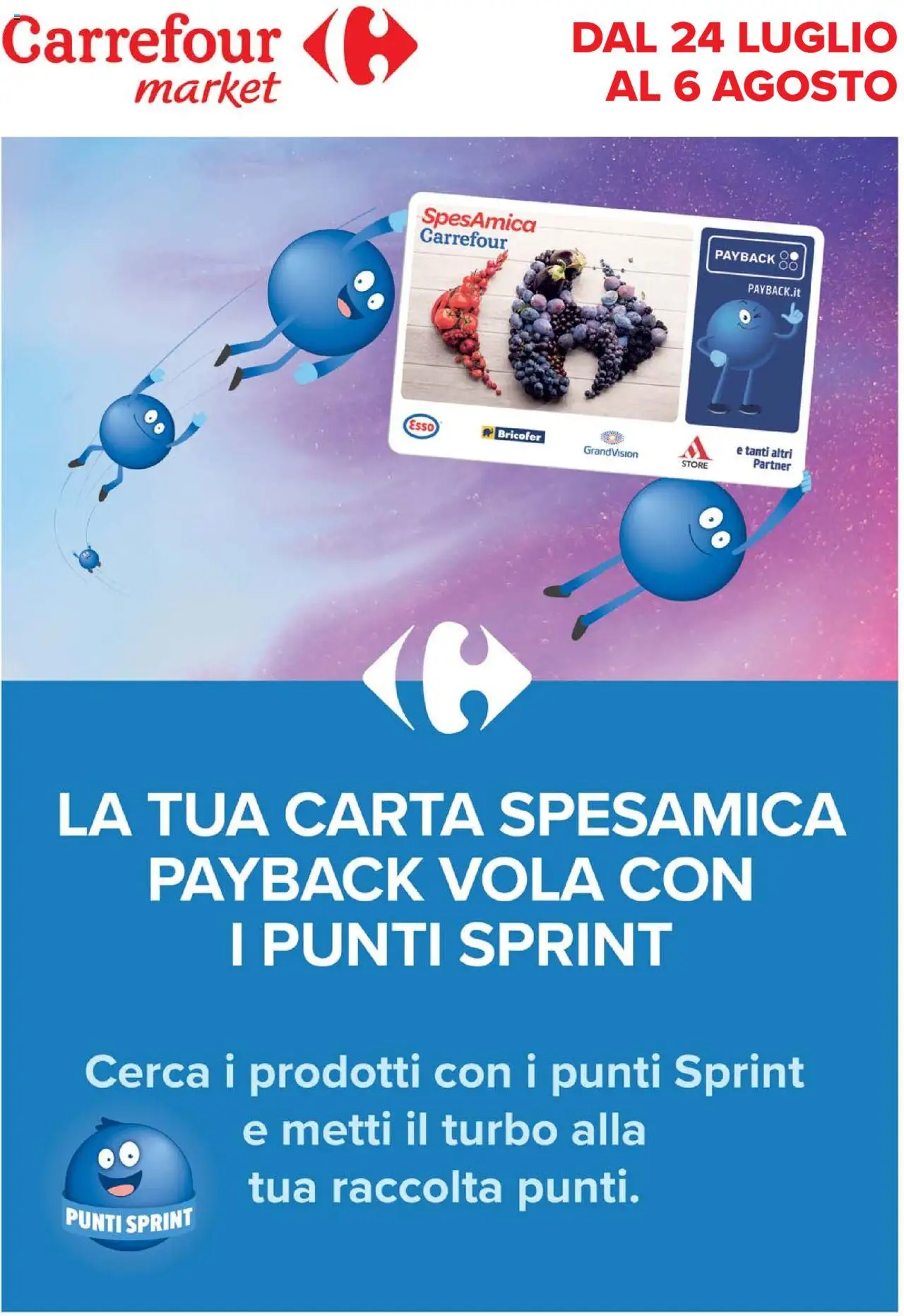 Volantino Carrefour del 24.07.2025 | Pagina: 1