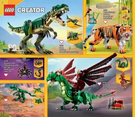 POMPO katalog LEGO 2025 od 01.06.2025 | Strana: 52 | Produkty: Dinosaurus, LEGO