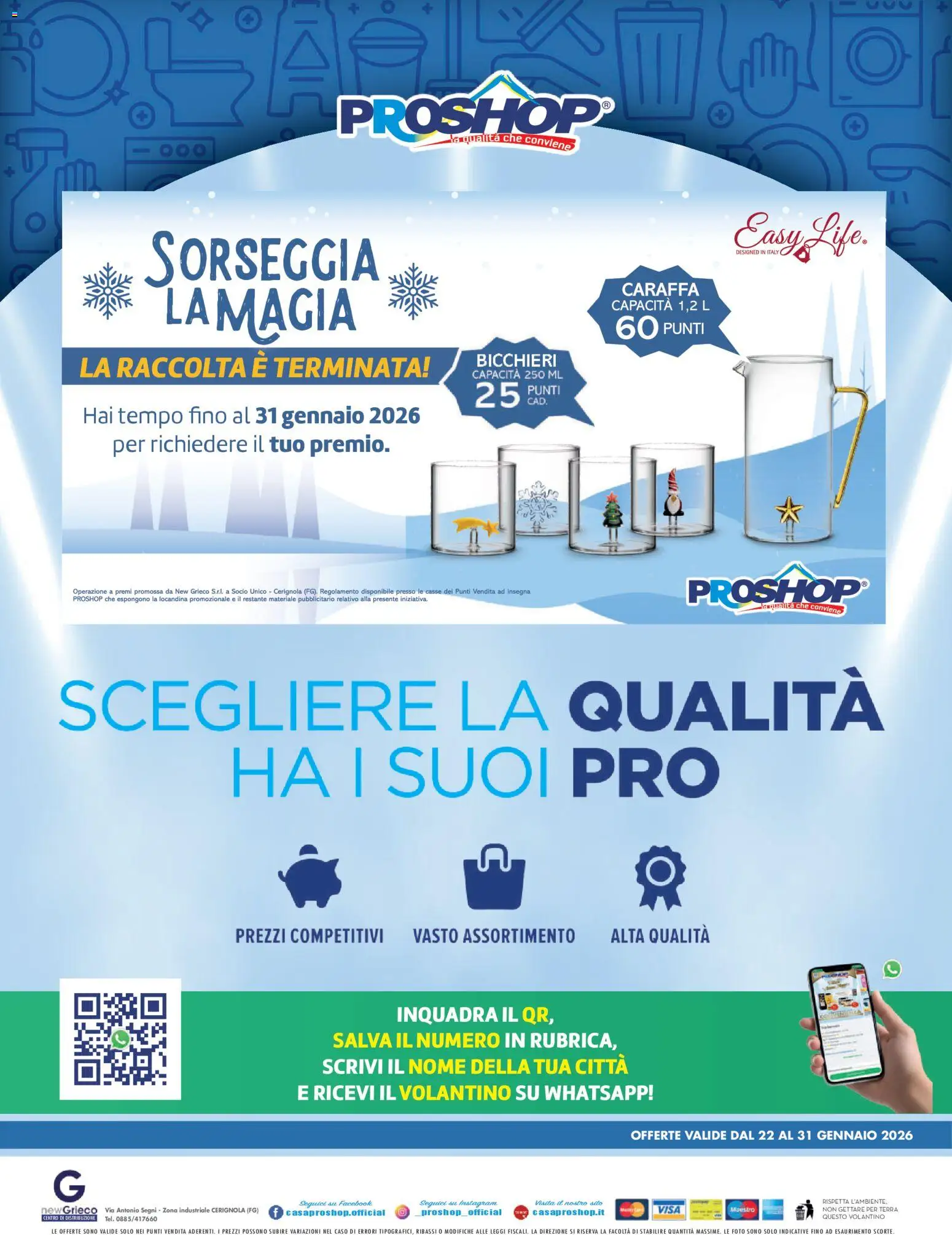 Volantino Proshop del 22.01.2026 | Pagina: 8 | Prodotti: Caraffa, Terra