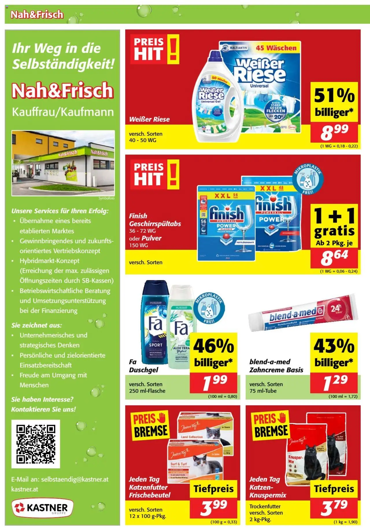 Nah und Frisch Flugblatt gültig ab 13.08.2025 | Seite: 4 | Produkte: Duschgel