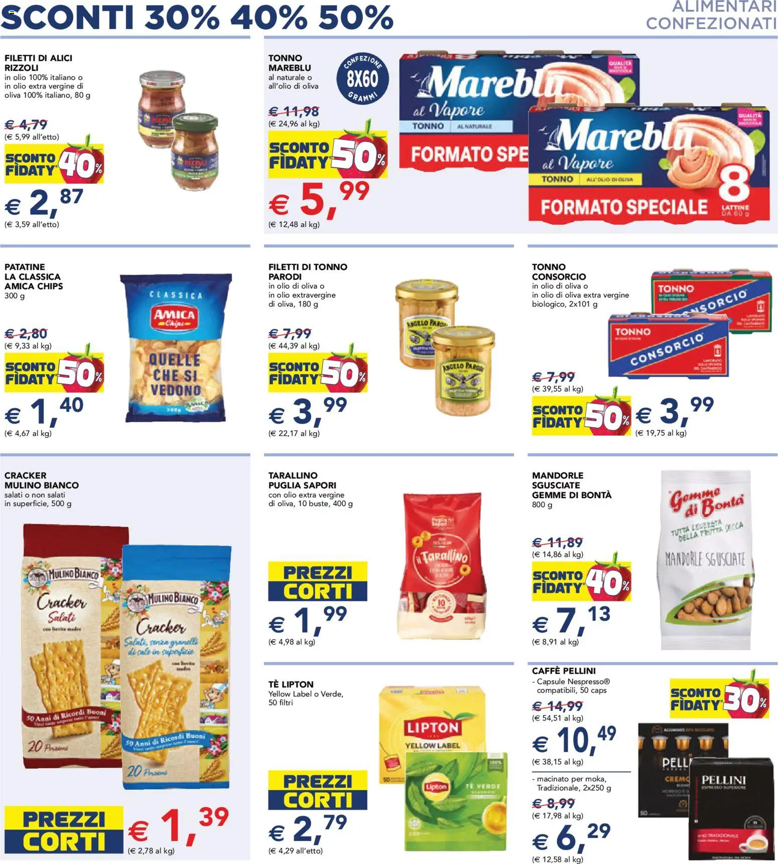 Volantino Esselunga S del 02.01.2026 | Pagina: 7 | Prodotti: Tè, Patatine, Frutta, Macinato