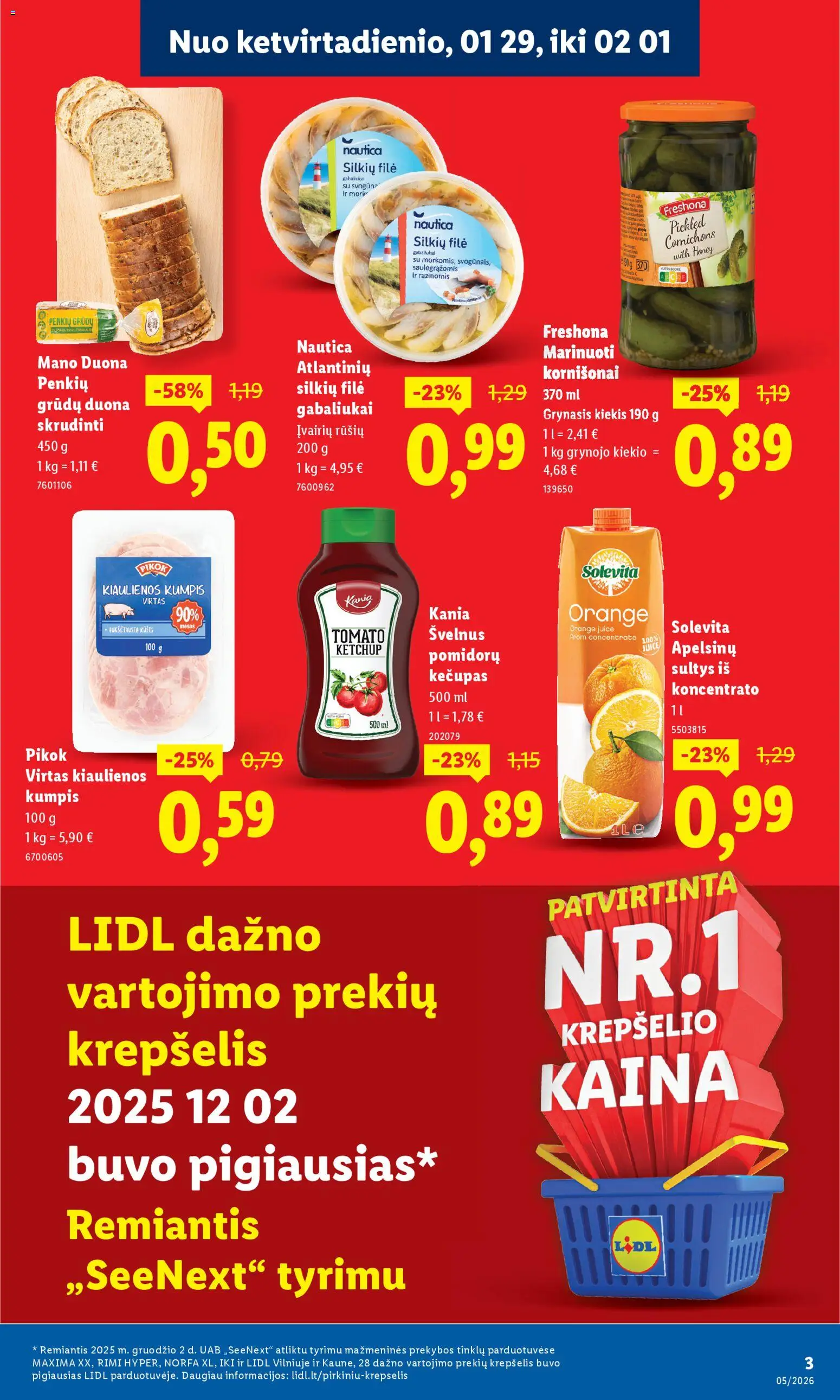 LIDL akcijos nuo 26.01.2026 | Puslapis: 3