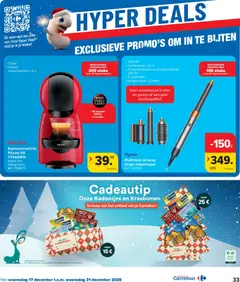 Carrefour folder Hypermarkten - Voorbeeld van een folder van Carrefour, geldig van 17.12.2025 | Pagina: 33