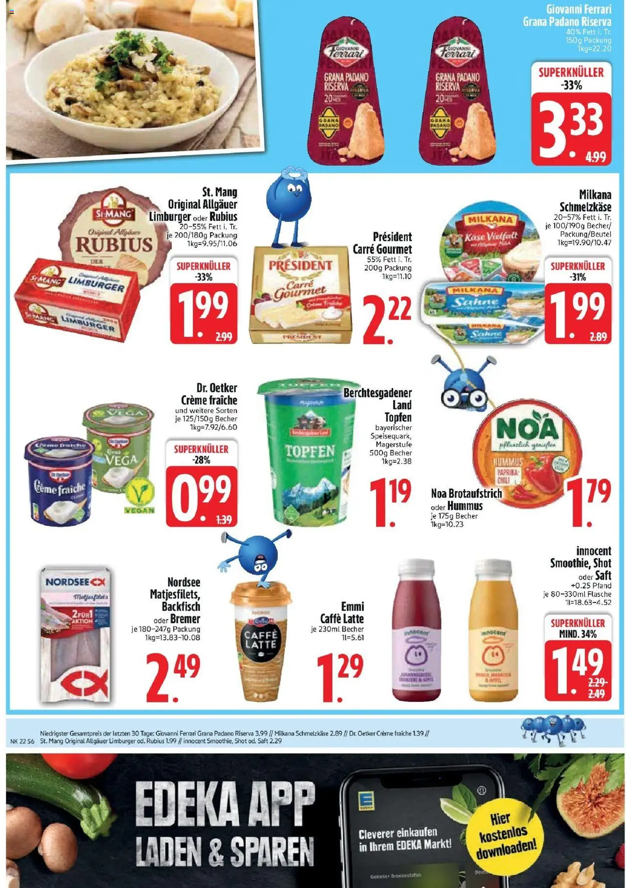 Edeka prospekt Bodenwöhr	 - gültig ab dem 25.05.2025 | Seite: 8 | Produkte: Käse, Milkana, Paprika, Saft