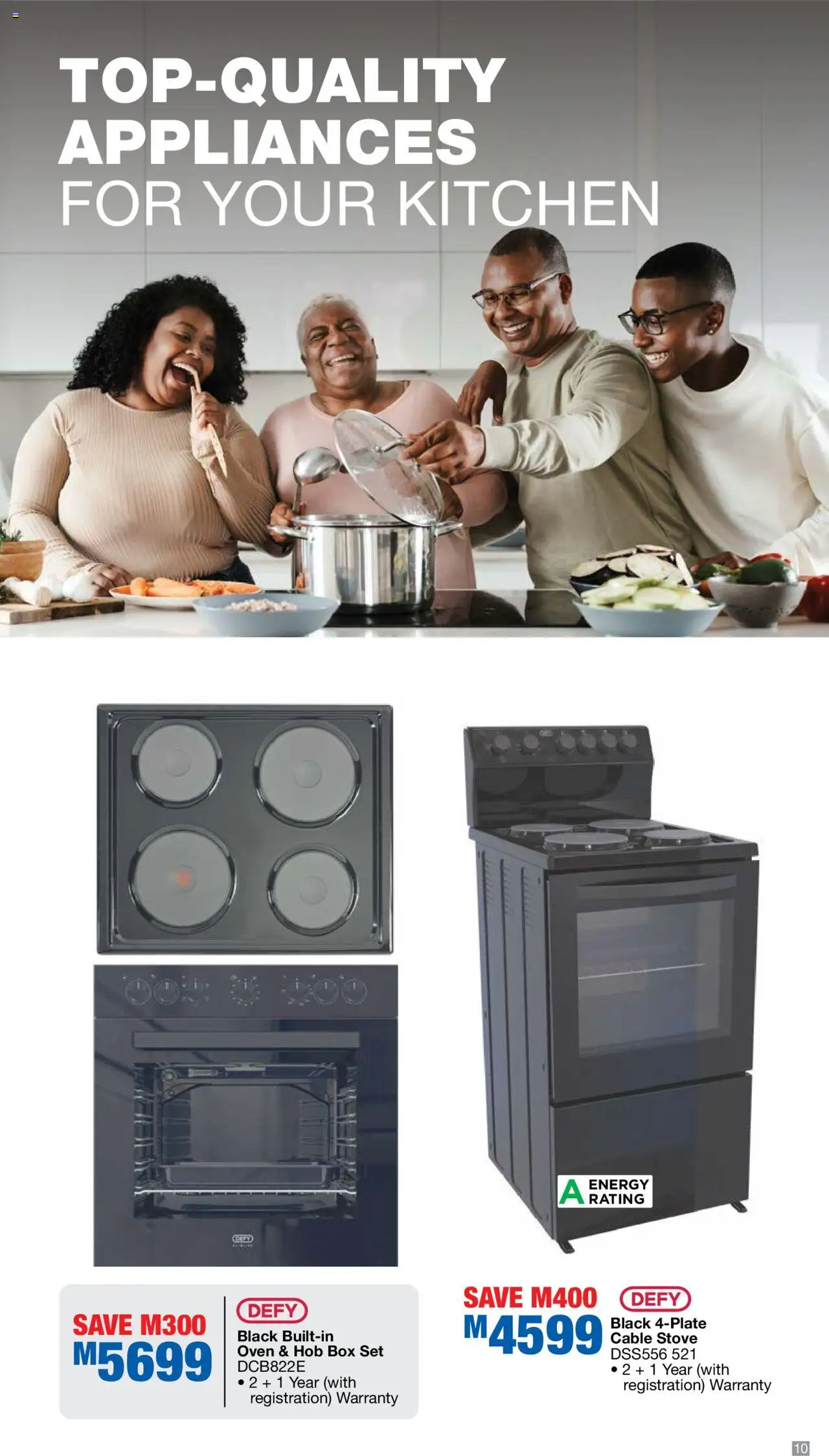 New OK Furniture catalogue – valid from 06.10.2025 | Page: 10 | Products: Cable, Oven, Hob, Box