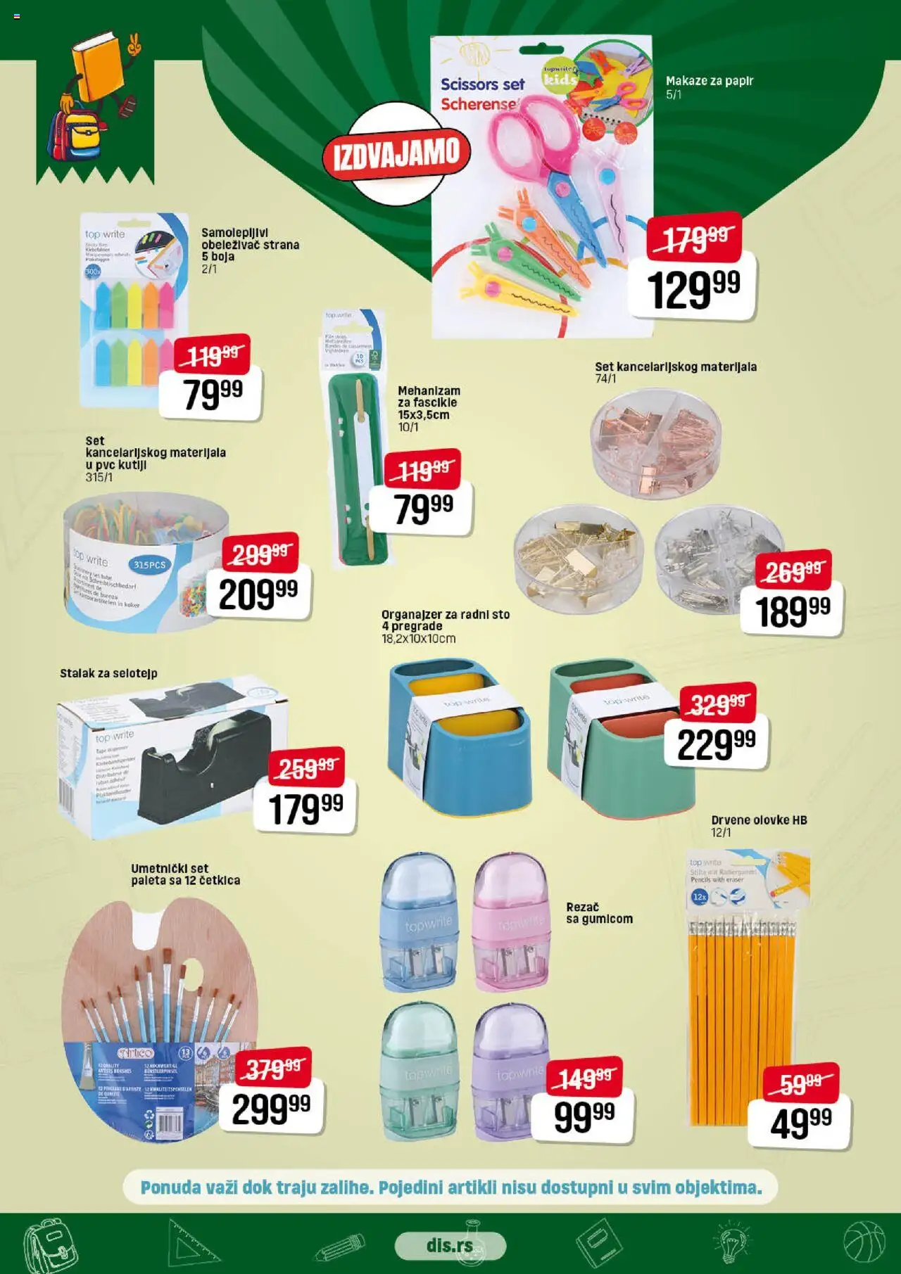 Super DIS katalog - važi od 31.07.2025 | Strana: 16 | Proizvode: Sto, Radni sto, Makaze, Rezač