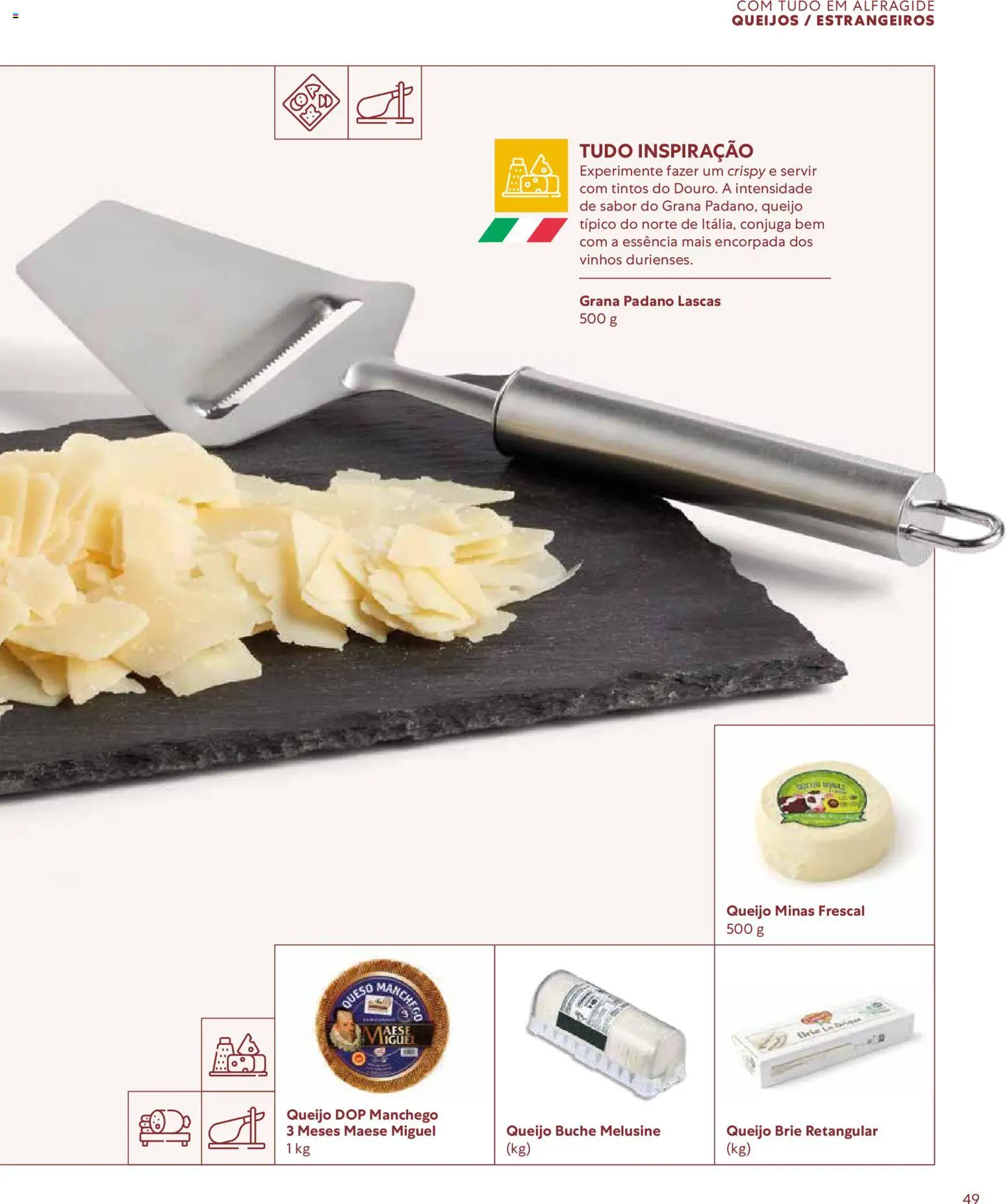 Recheio - Catálogo de Alfragide │ válido de 16.03.2026 | Página: 49 | Produtos: Queijo