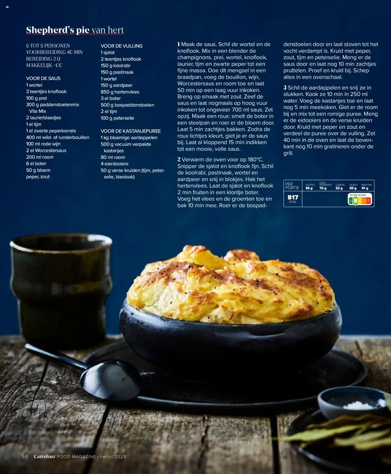 {H1} | Pagina: 50 | Producten: Blender, Saus, Peper, Schep