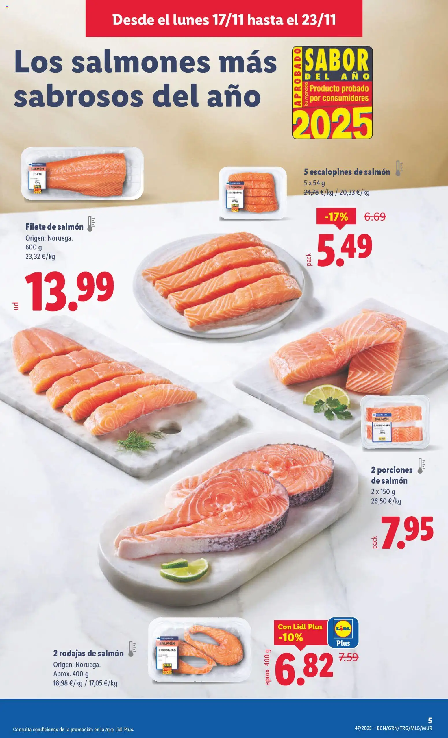 Lidl folleto │ válido desde el 17.11.2025 | Página: 7 | Productos: Παιχνίδια, Filete