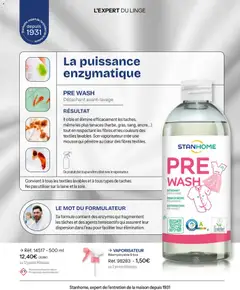Stanhome - Prévisualisation de VAPORISATEUR, Réemployable 9 fois valide à partir de 23.02.2026 | Page: 18 | Produits: Mousse, Détachant, Vaporisateur