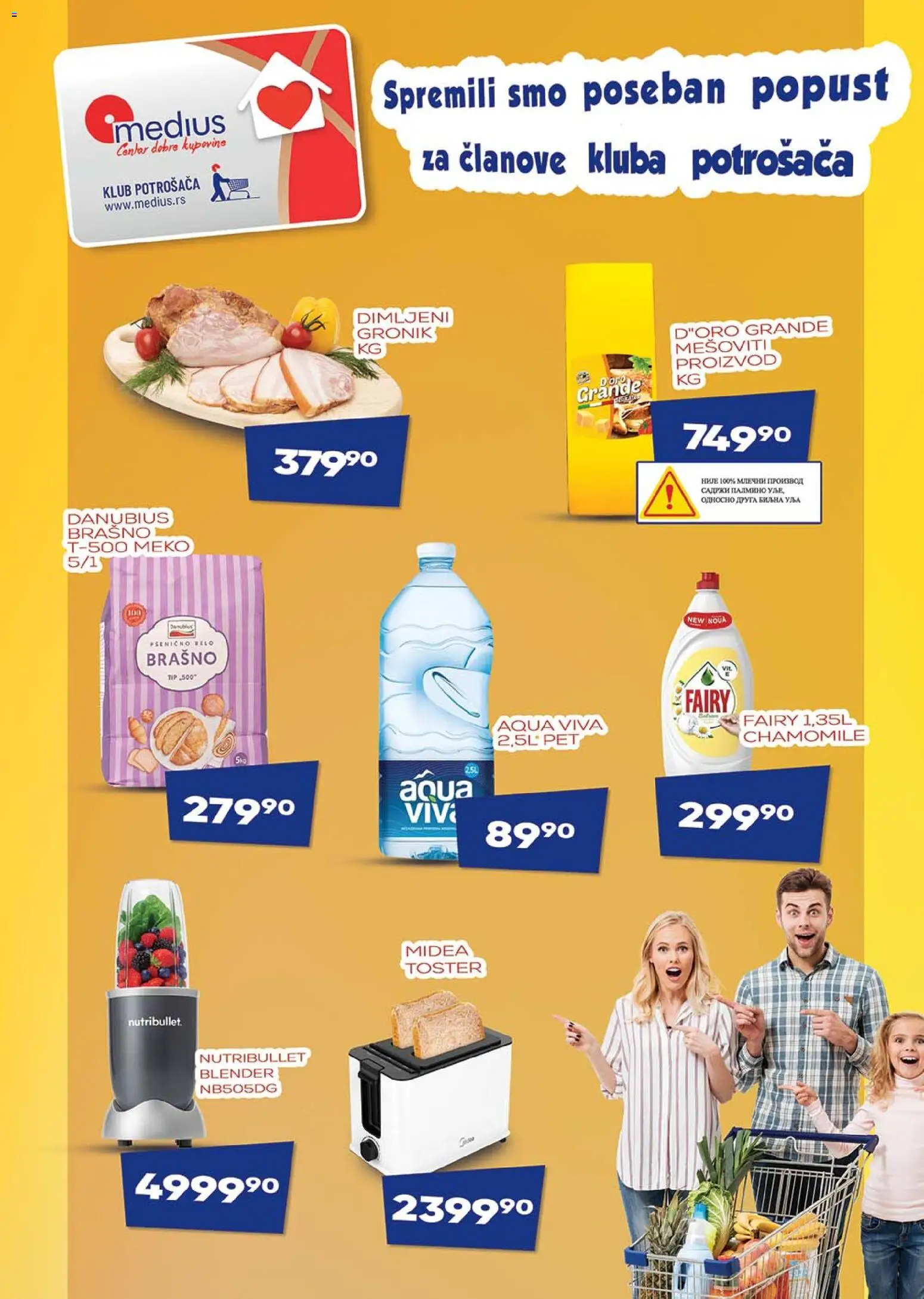 Medius katalog - važi od 18.11.2025 | Strana: 23 | Proizvode: Toster, Brašno, Blender