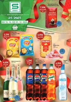 Sintra leták platný od 15.12.2025