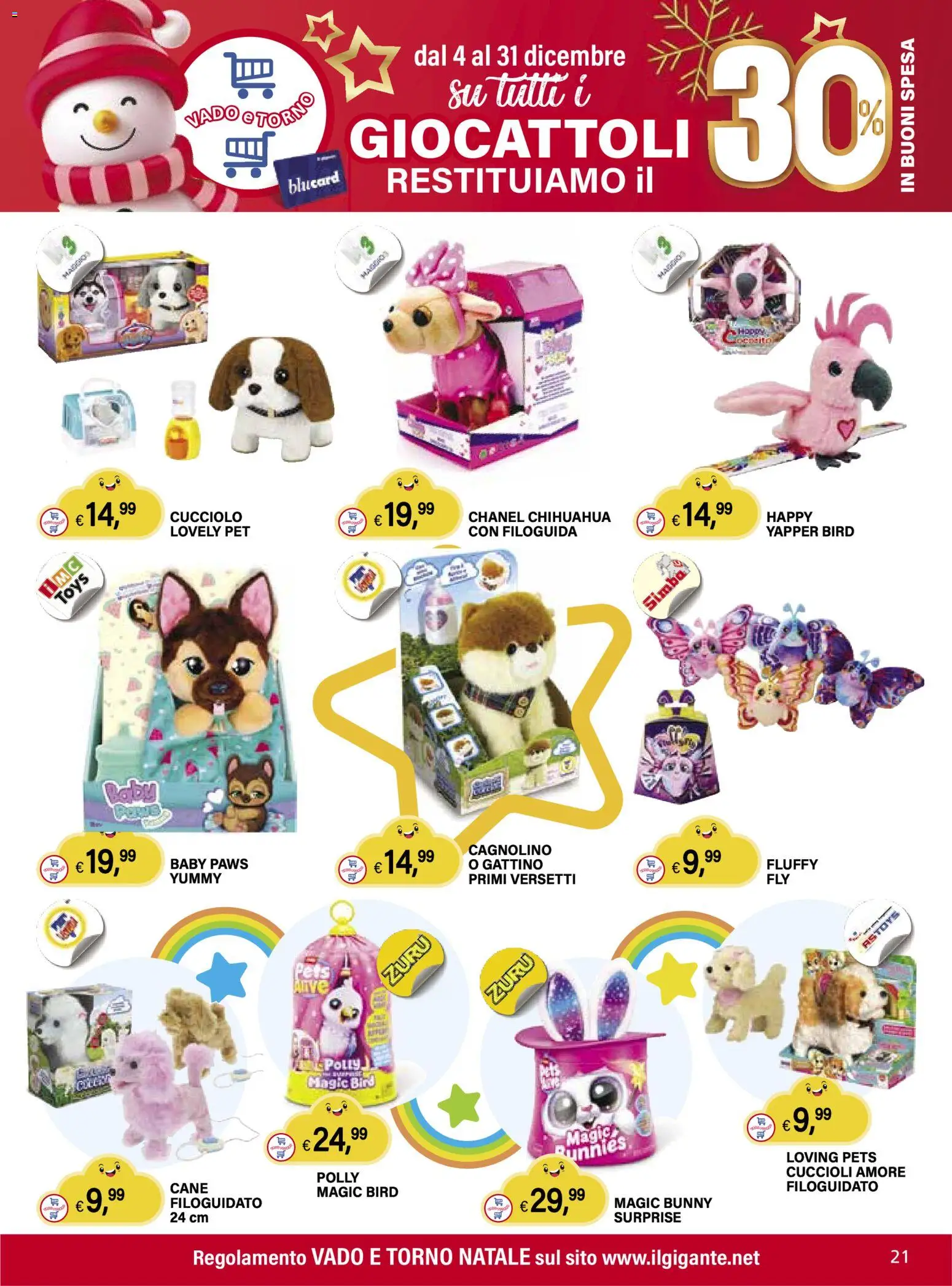 Volantino Il Gigante del 04.12.2025 | Pagina: 21