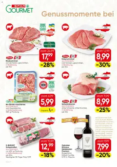 SPAR Gourmet Flugblatt gültig ab 11.09.2025 | Seite: 4 | Produkte: Duft, Rindfleisch