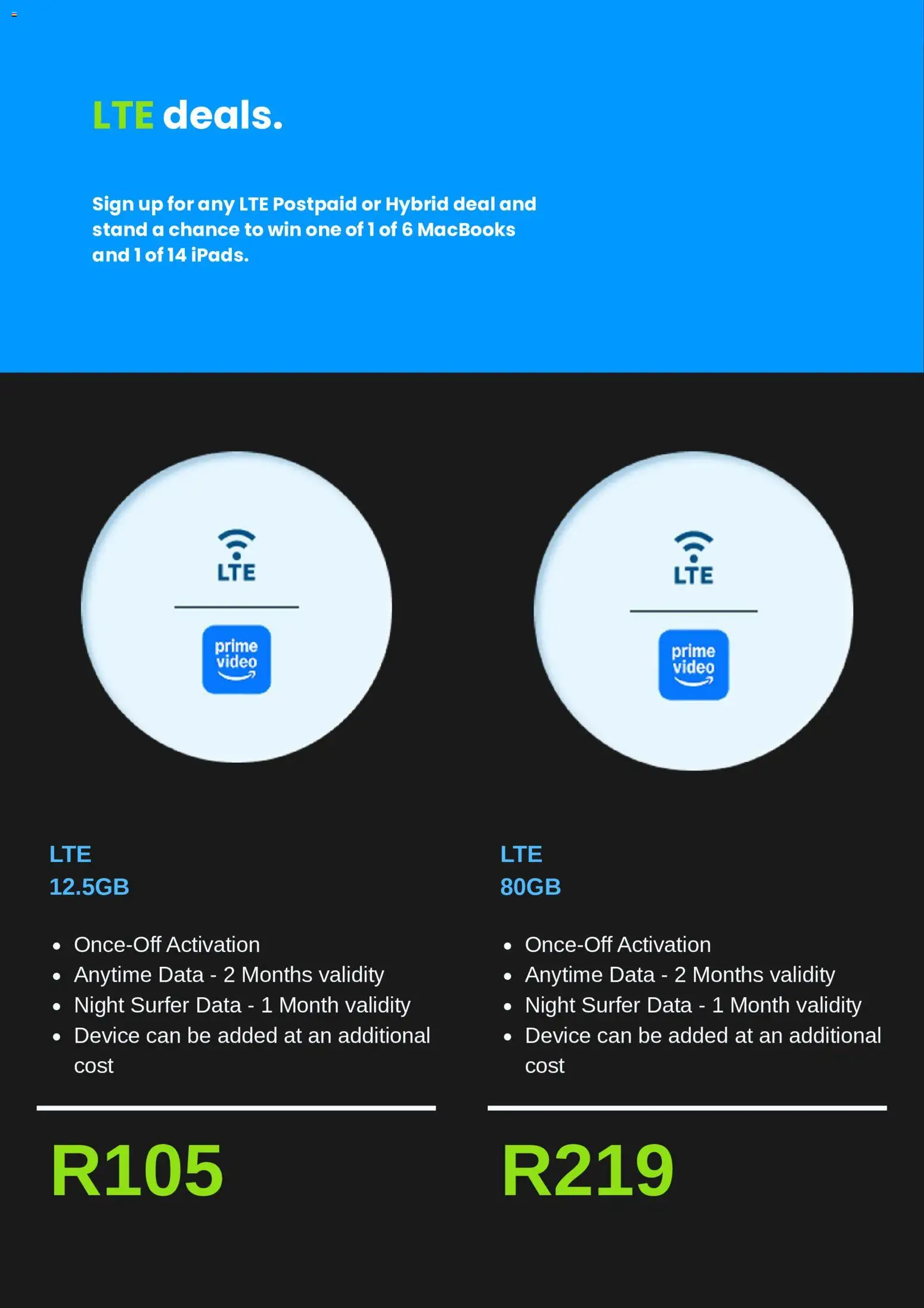 New Telkom catalogue – valid from 25.11.2025 | Page: 4 | Products: Data