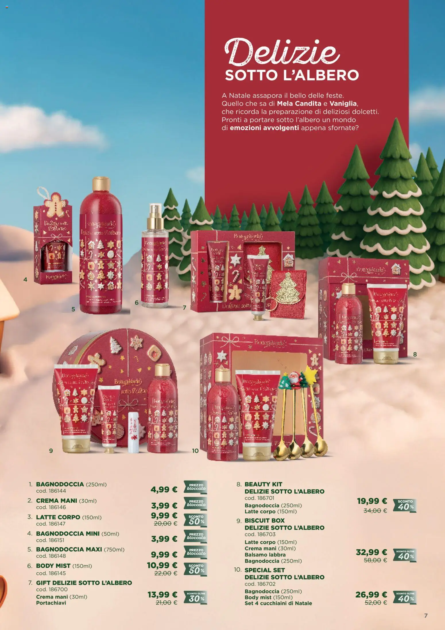 Volantino Bottega Verde del 03.11.2025 | Pagina: 7 | Prodotti: Balsamo, Crema, Latte