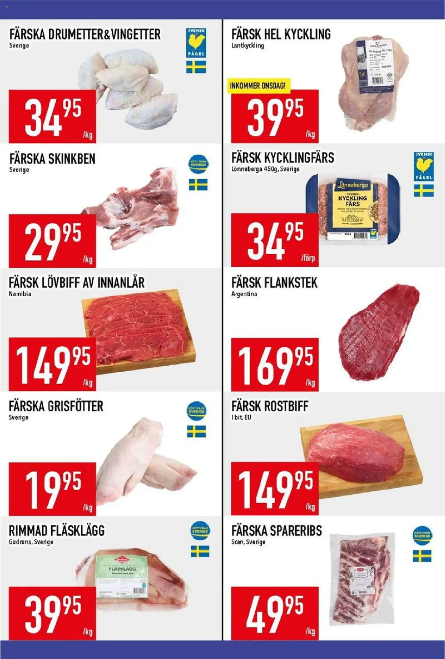 Matdax reklamblad aktuell från 27.10.2025 | Sida: 12 | Produkter: Lövbiff