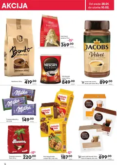 PerSu katalog - pregled PerSu kataloga - važi od 28.01.2026 | Strana: 12 | Proizvode: Milka, Keks, Čokolada, Nescafé