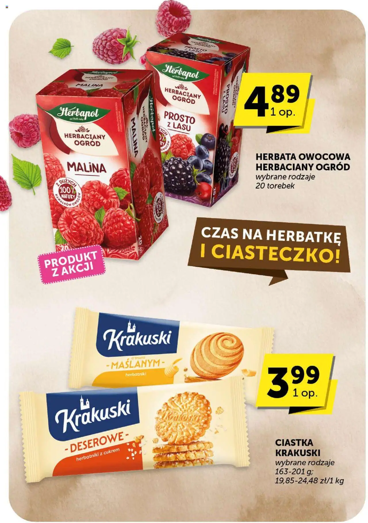 Euro Sklep Gazetka - Market od 21.08.2025 | Strona: 24 | Produkty: Malina, Herbatniki, Herbata, Ciastka
