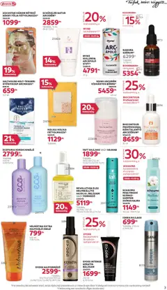 Rossmann akciós ujság - amely érvényes a következő dátumtól: 22.09.2025 | Oldal: 3 | Termékek: Arckrém, Kondicionáló, Tea, Vegán