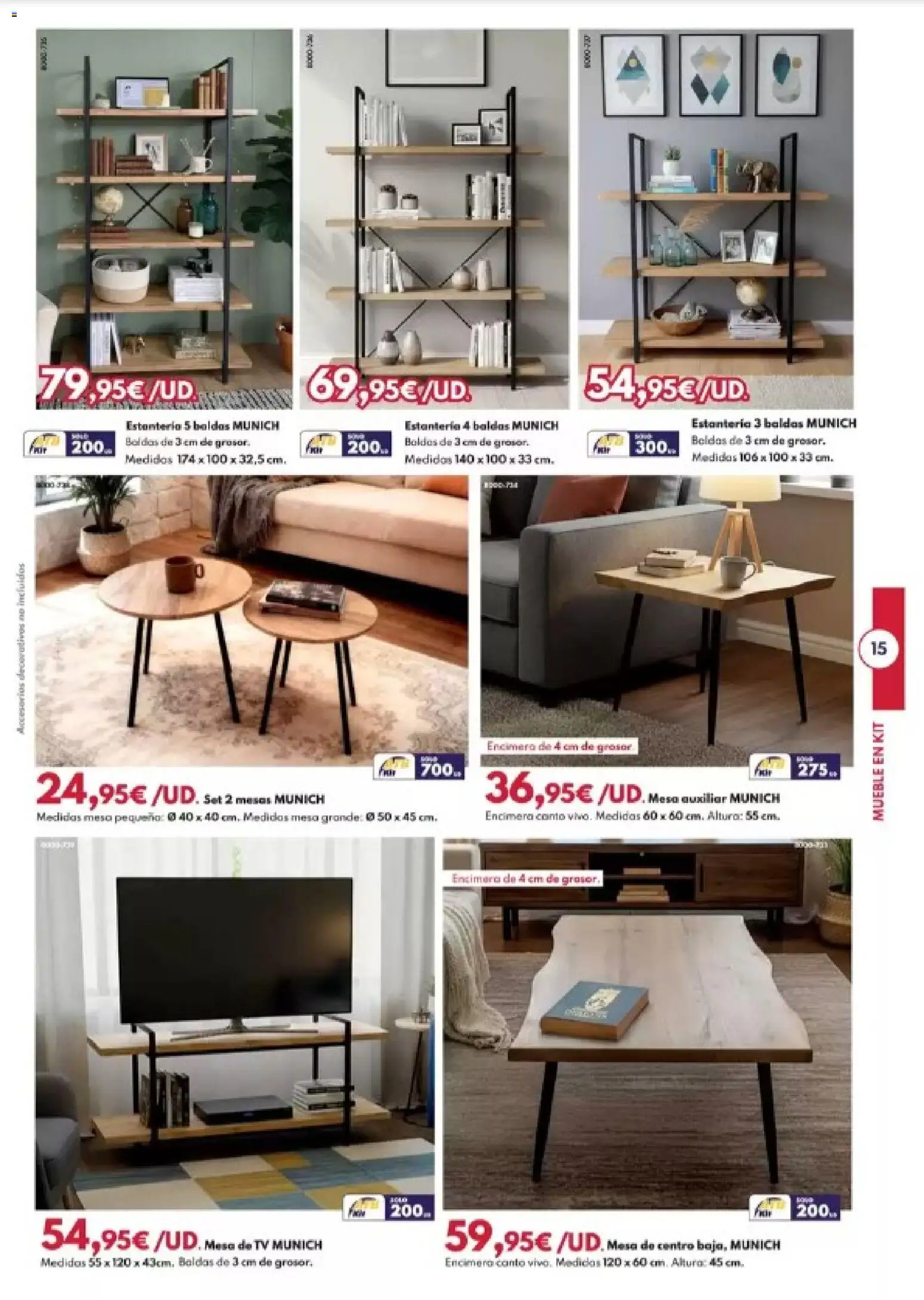 BricoCentro folleto │ válido desde el 26.01.2026 | Página: 17 | Productos: Mesa auxiliar, Mesa