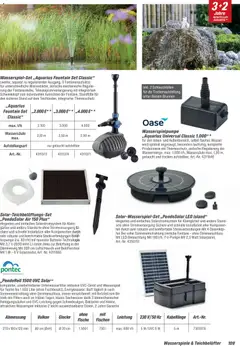 Toom Baumarkt Gartenpflege & Teich 2026 ab 20.02.2026 gültig | Seite: 109 | Produkte: Wasser, Netzteil