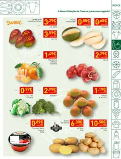 Recheio folheto │ válido de 16.09.2025 | Página: 9 | Produtos: Brócolos, Batata, Tomate, Melão
