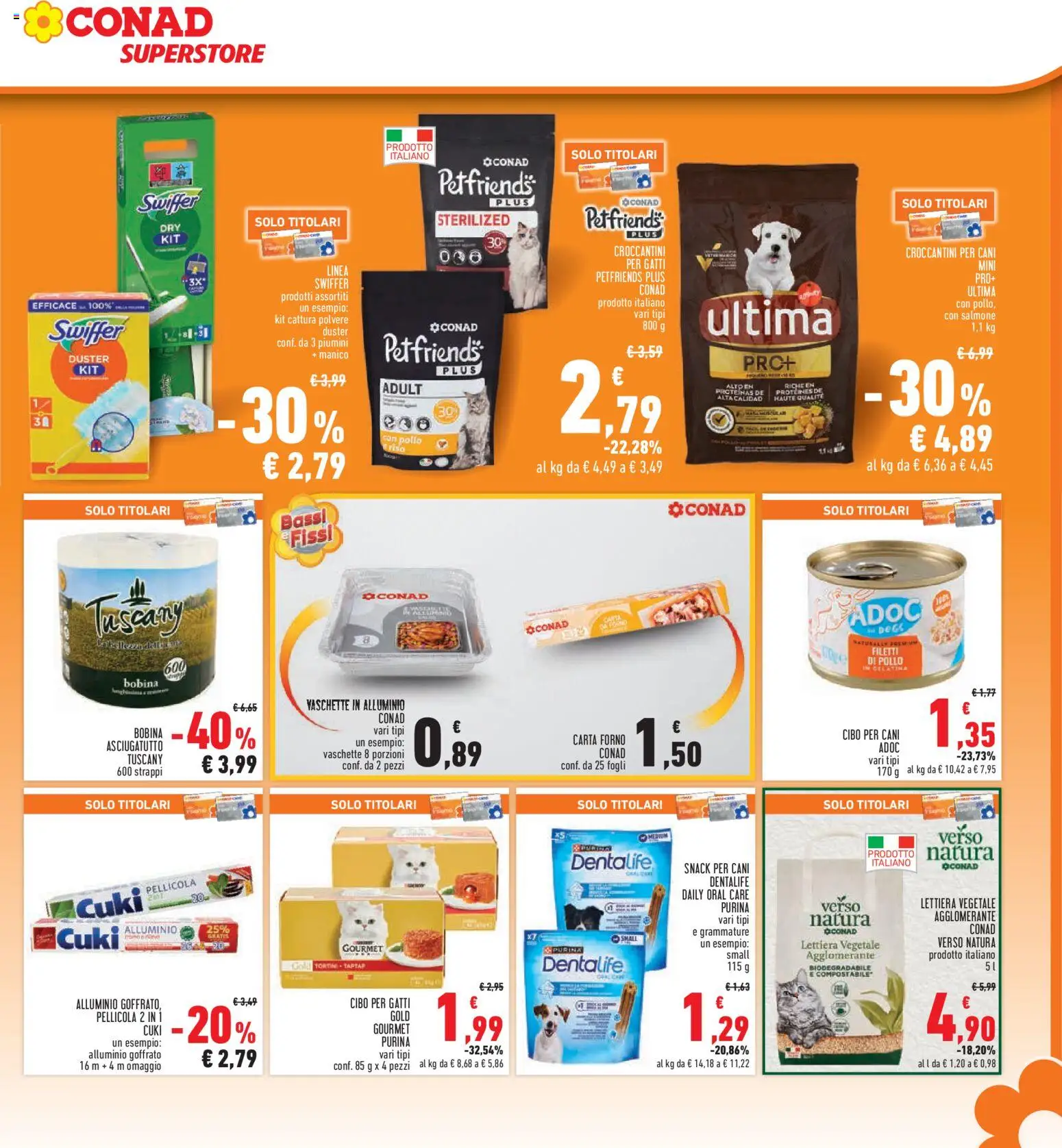 Volantino Conad del 29.01.2026 | Pagina: 27 | Prodotti: Pollo, Riso, Forno, Carta forno