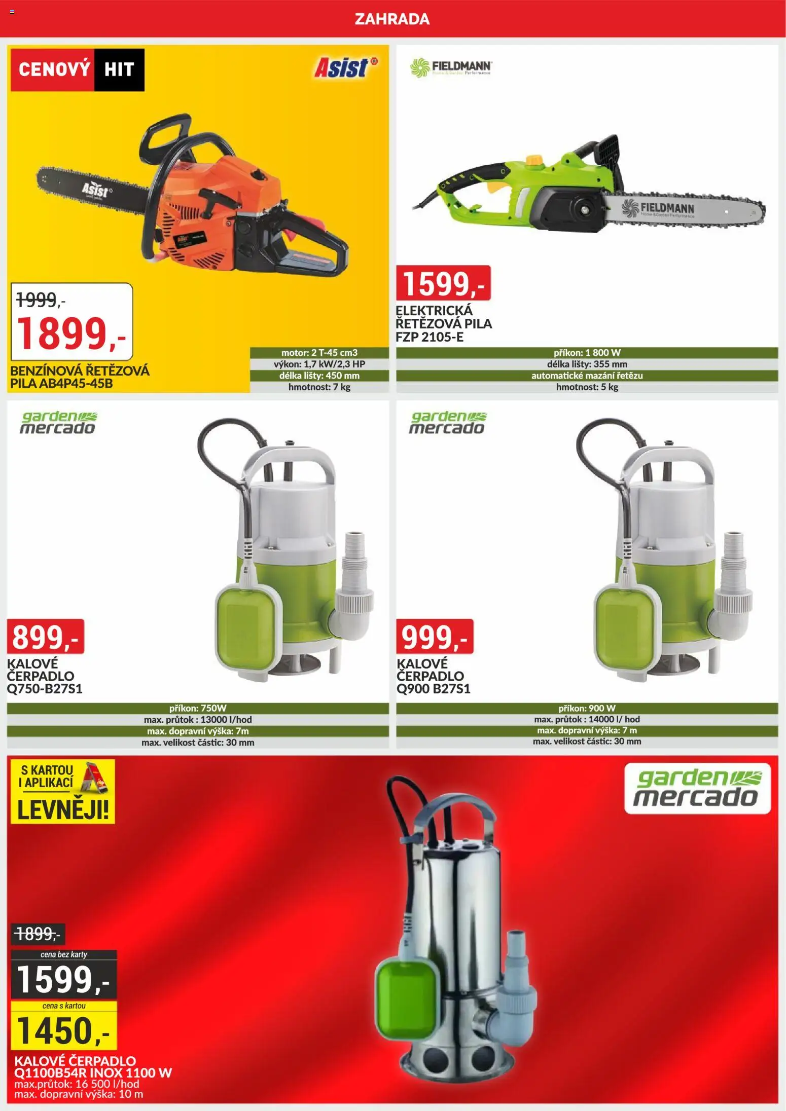 BAUMAX leták od 01.11.2025 | Strana: 47 | Produkty: Zahrada, Elektrická řetězová pila, Karty, Pila