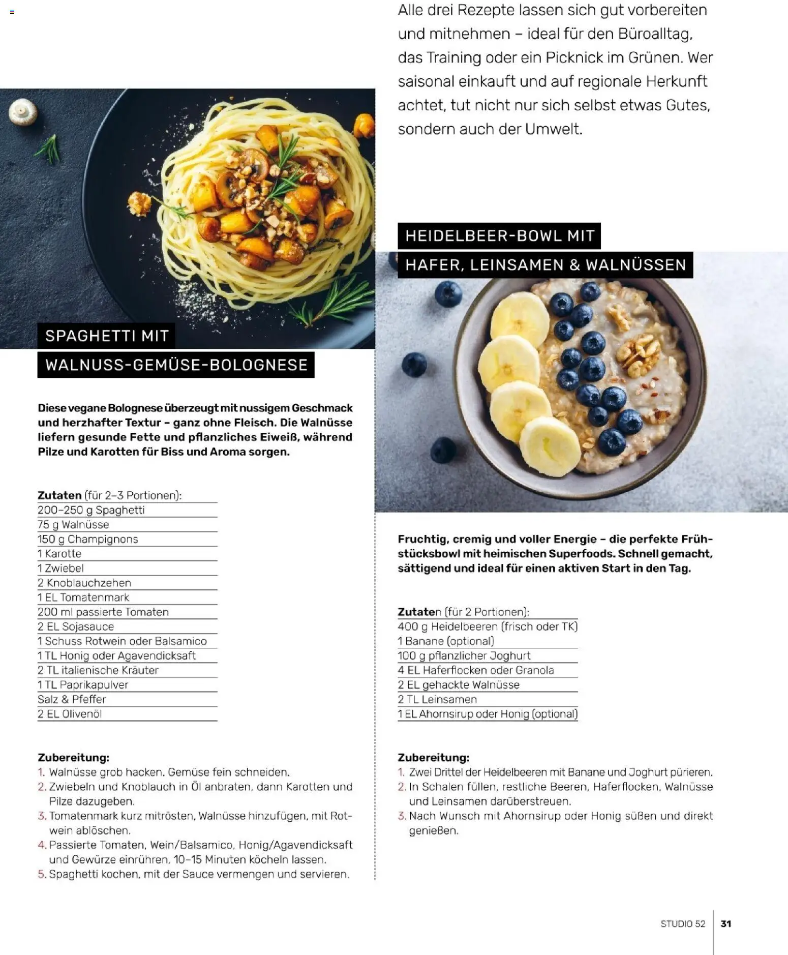 Sport2000 Prospekt Training – gültig ab 26.01.2026 | Seite: 31 | Produkte: Balsamico, Champignons, Zwiebeln, Karotte