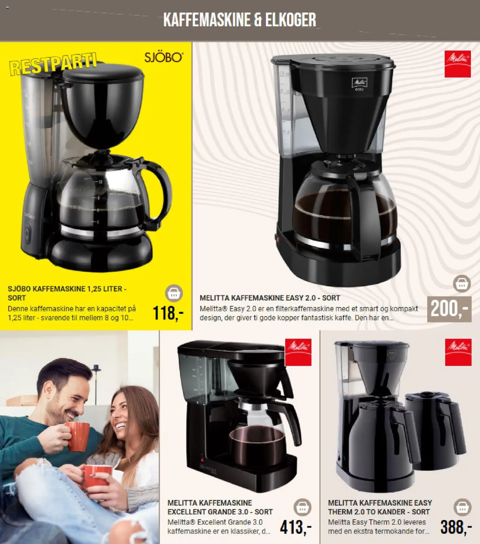 Harald Nyborg tilbudsavis – gyldig fra 11.11.2025 | Side: 9 | Produkter: Kaffemaskine