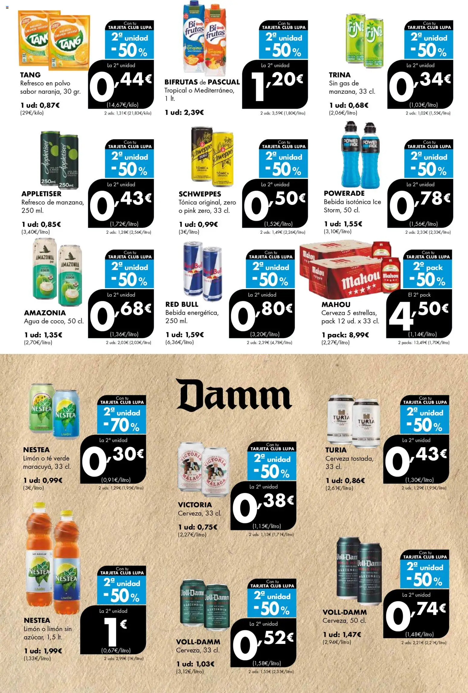 Lupa Supermercados folleto │ válido desde el 09.04.2026 | Página: 12 | Productos: Polvo, Cerveza, Τυρόπιτα, Té