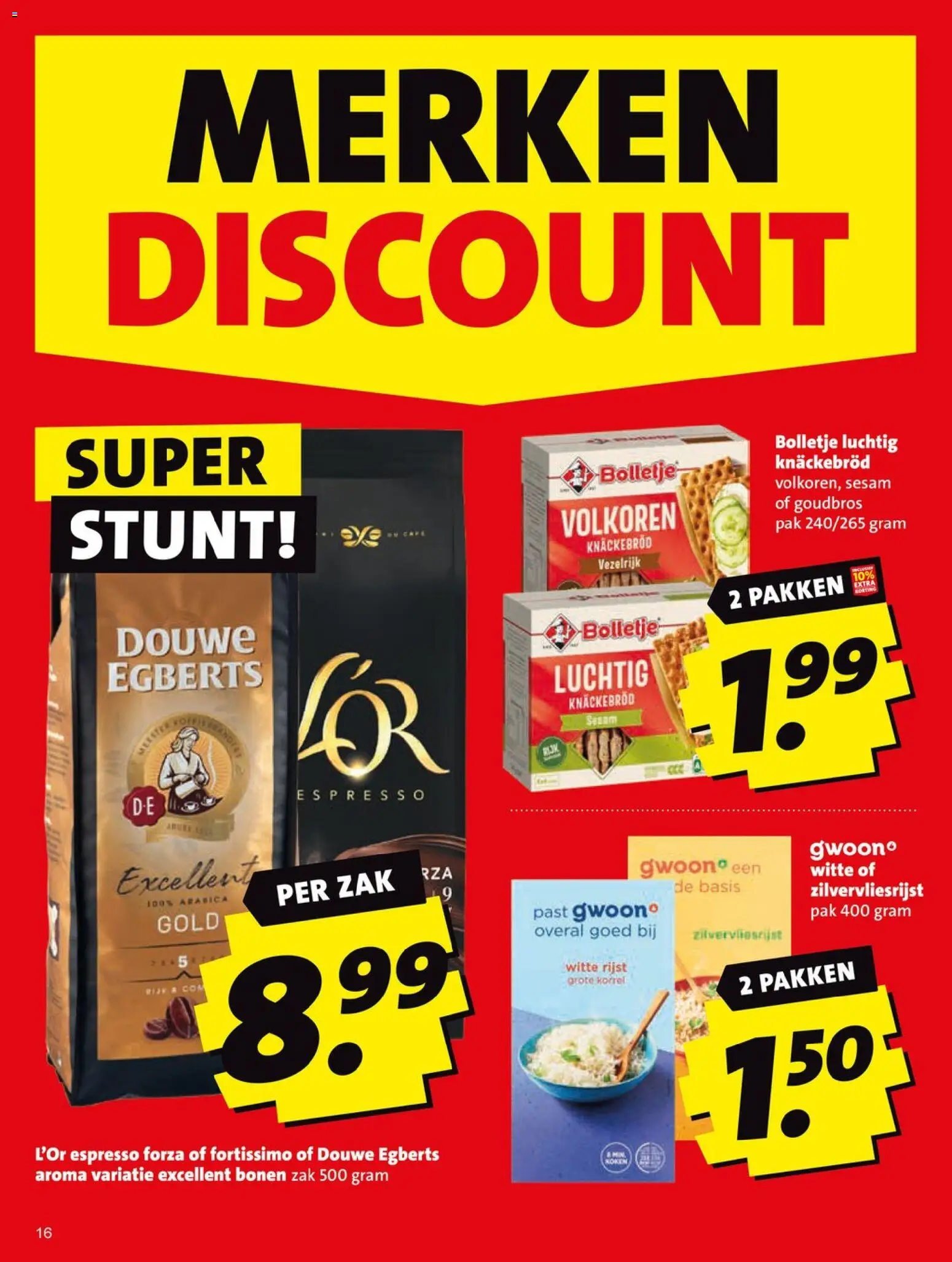 {H1} | Pagina: 16 | Producten: Overal, Rijst, Zak, Witte rijst