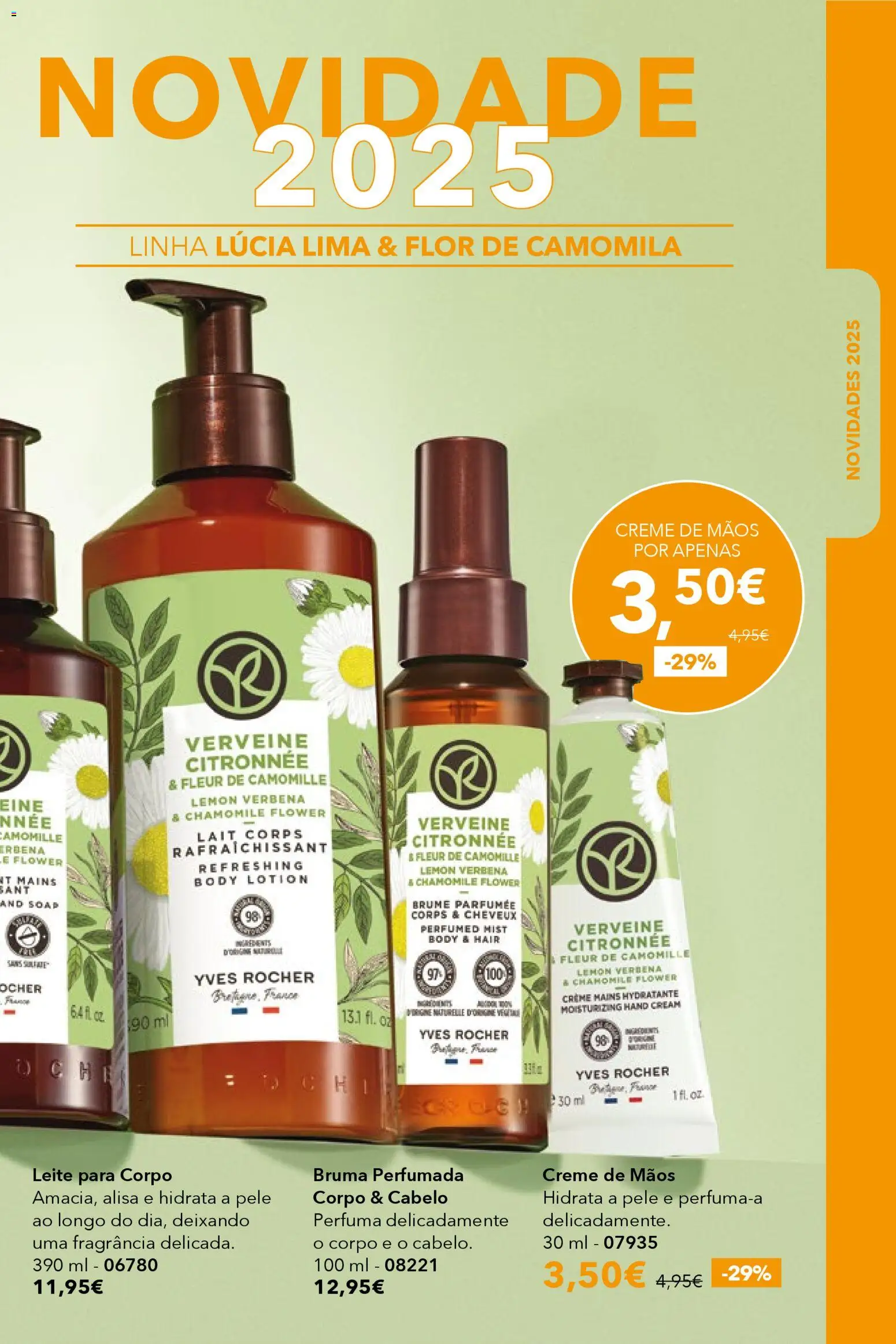 Yves Rocher catálogo 16 │ válido de 17.12.2025 | Página: 35 | Produtos: Fragrância, Leite, Creme