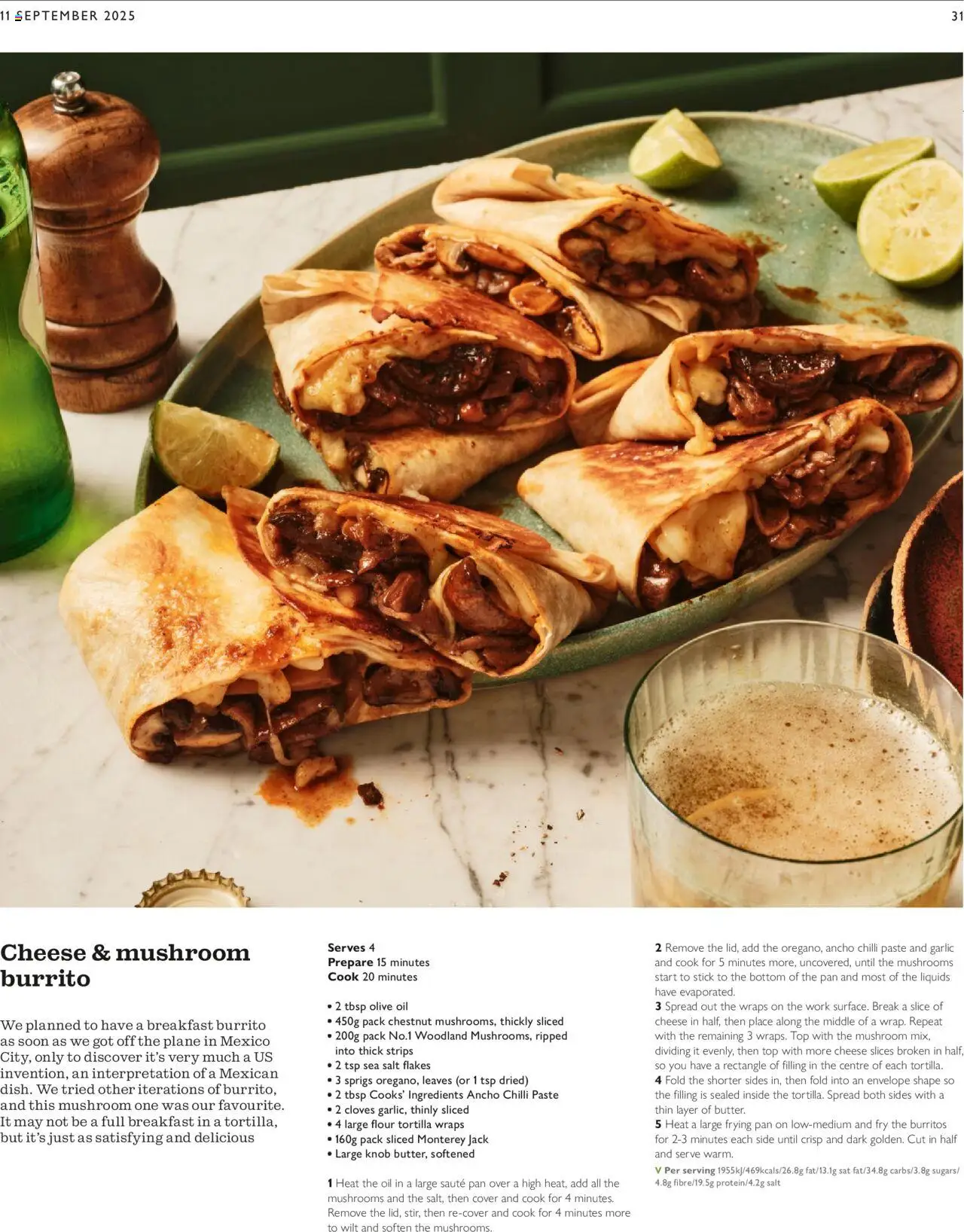  | Page: 31 | Products: Cheese, Oil, Knob, Mushrooms