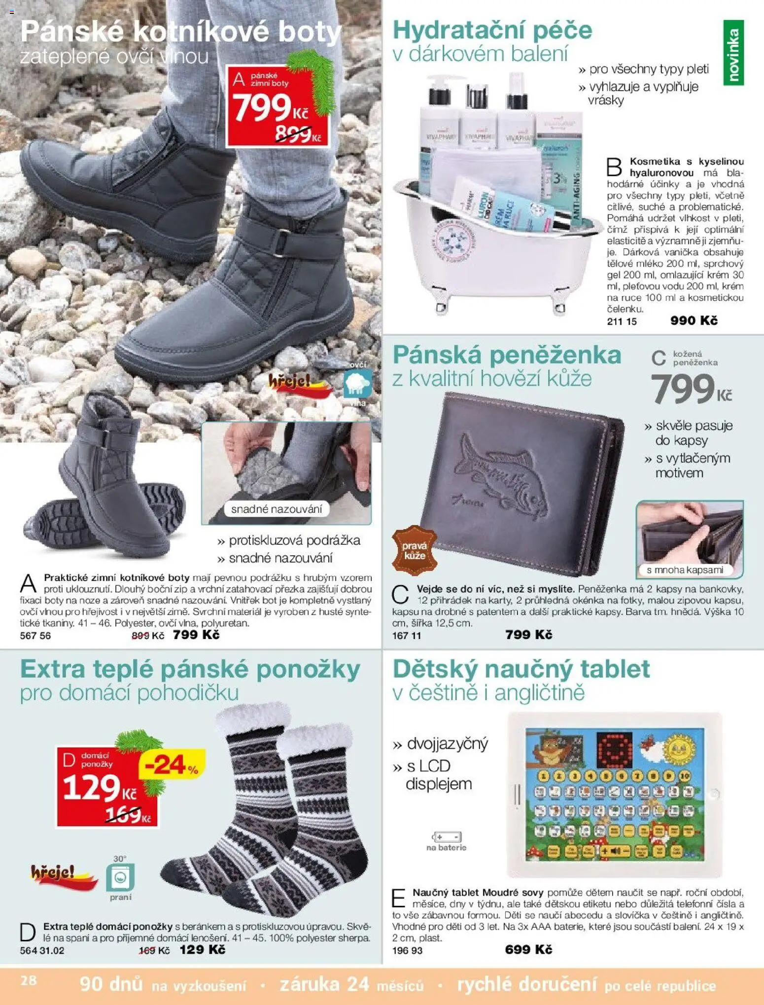 Decodoma leták od 18.11.2025 | Strana: 15 | Produkty: Tělové mléko, Ponožky, Nože, Baterie