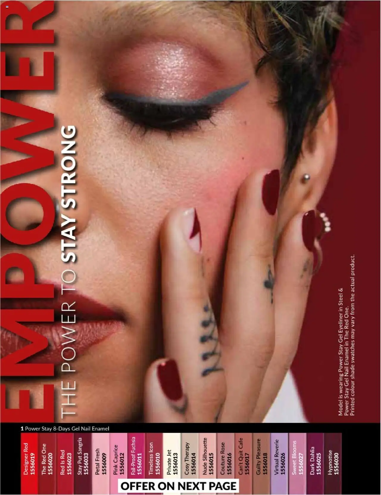 AVON Catalogue  │ valid from 01.08.2025 | Page: 22 | Products: Eyeliner, Enamel